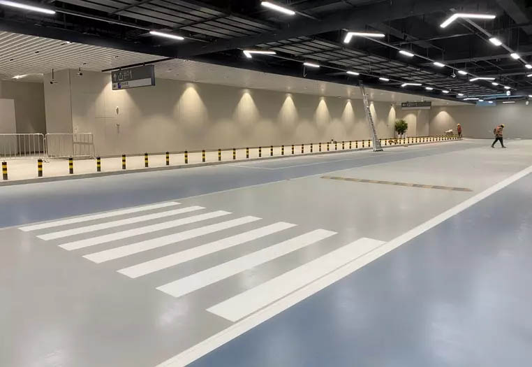Xiong’an Railway Station parking area